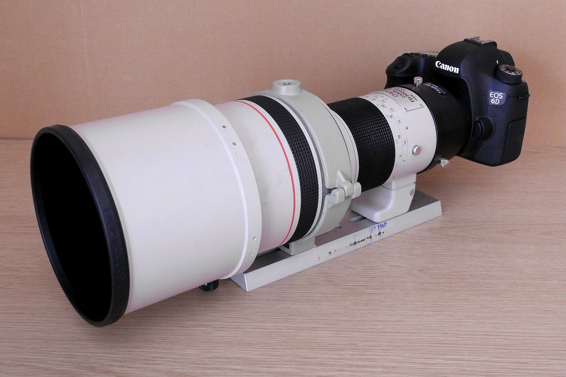 Canon New FD 300mm F2.8L 天体写真テスト および NewFD望遠レンズ