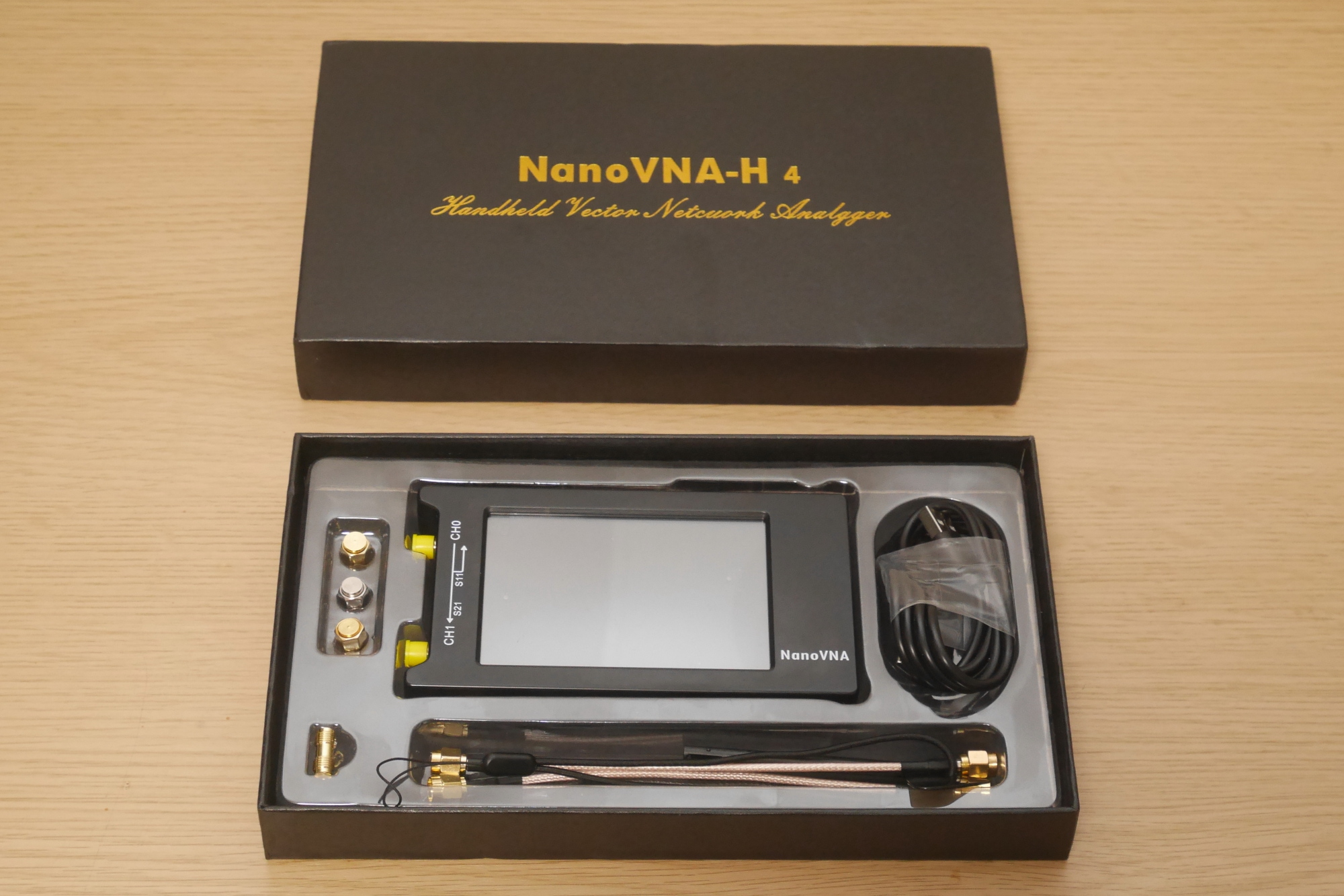NanoVNA H4を購入＋パッチンコアの観察 : Shio-Gのblog