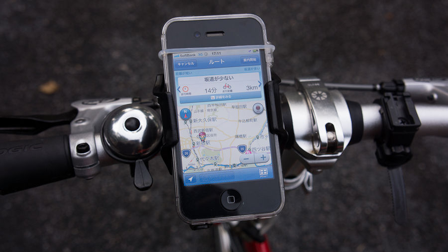 しおいんですけど : スマホ+ナビアプリがチャリ旅行の補佐として役立ち 