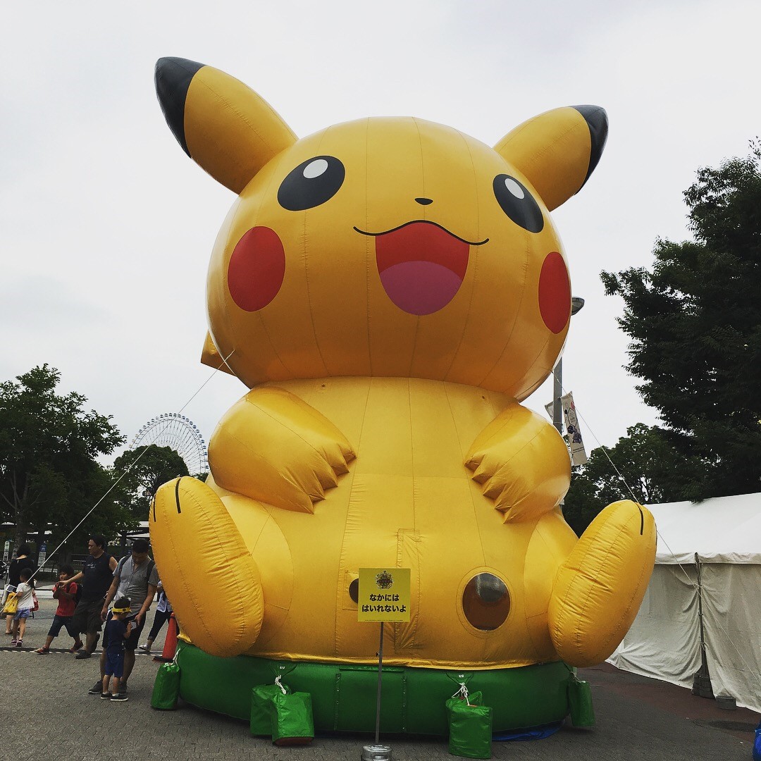 夏の思い出1 ピカチュウ大量発生チュウ ポケモンgoパーク 汐野辺日記帳