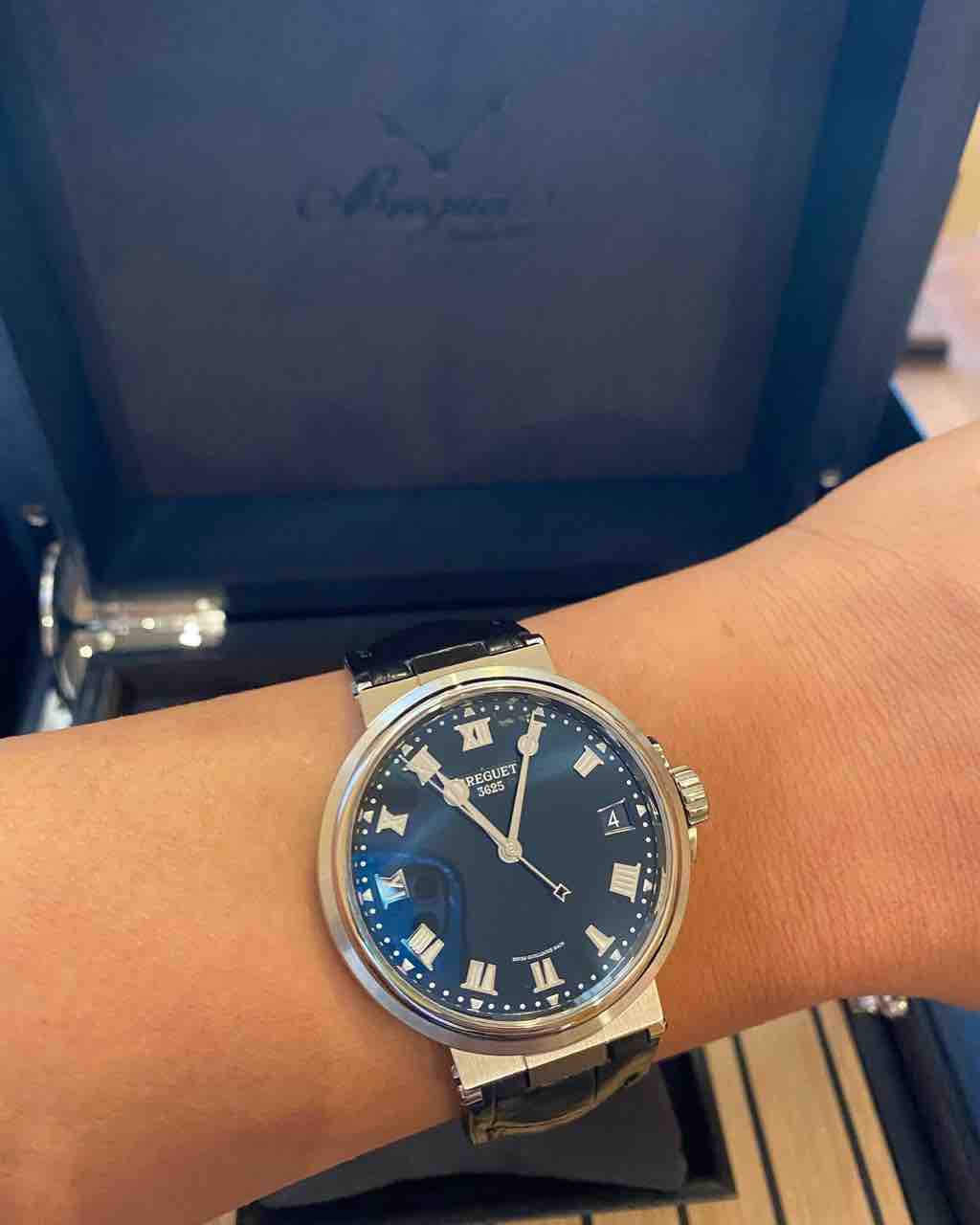 Breguet ブレゲ マリーン 5817 ラバーベルト 純正 【公式通販】