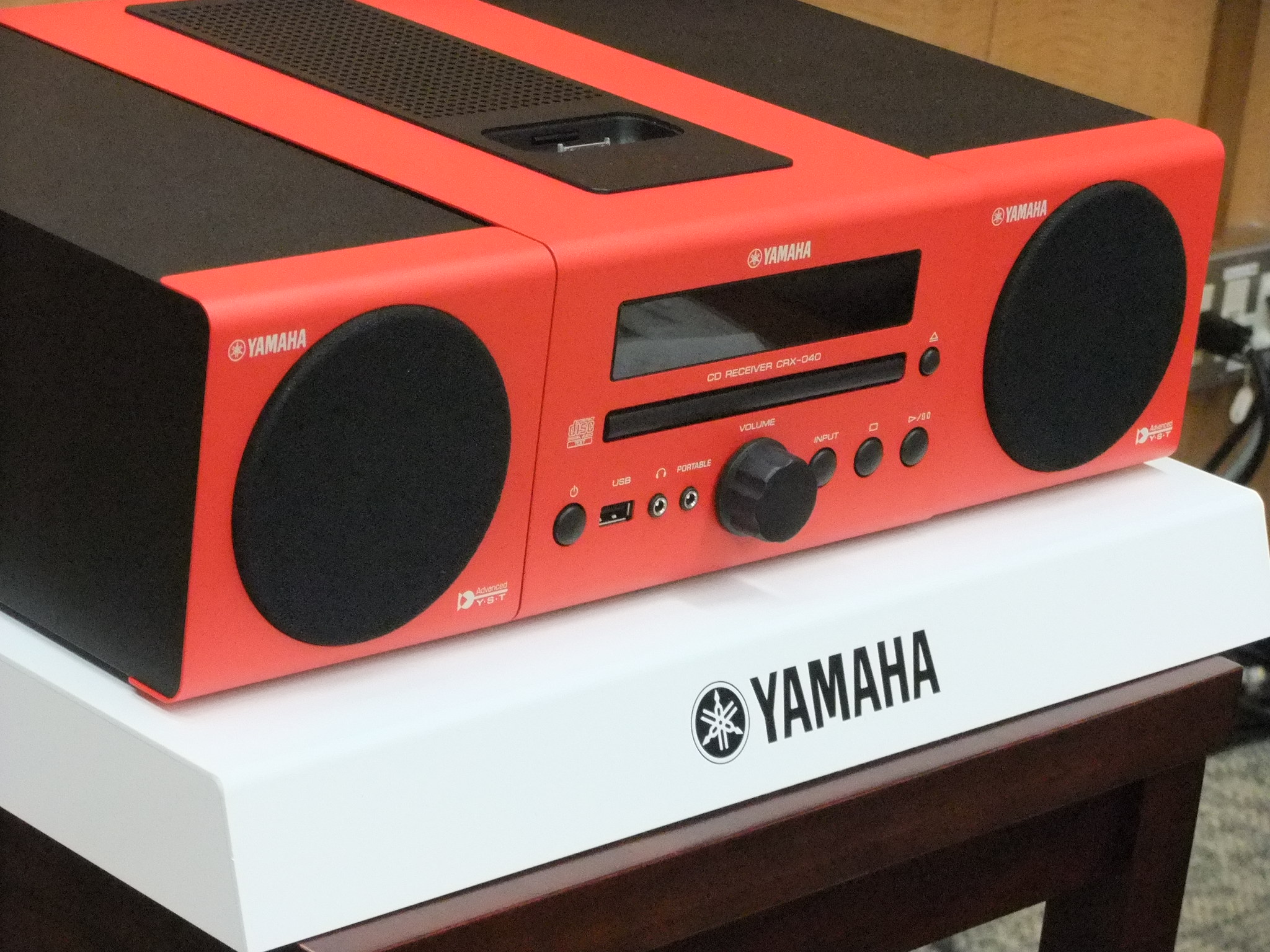 YAMAHA CRX-040 マイクロコンポ iPod ボロい USB対応