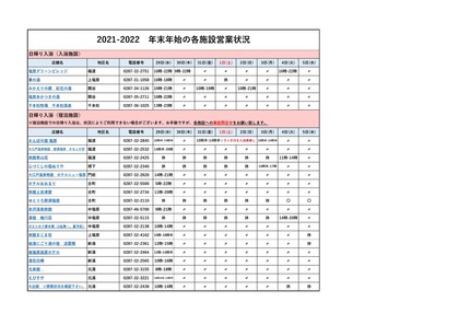 （日帰り入浴）2021-2022年末年始営業状況1231