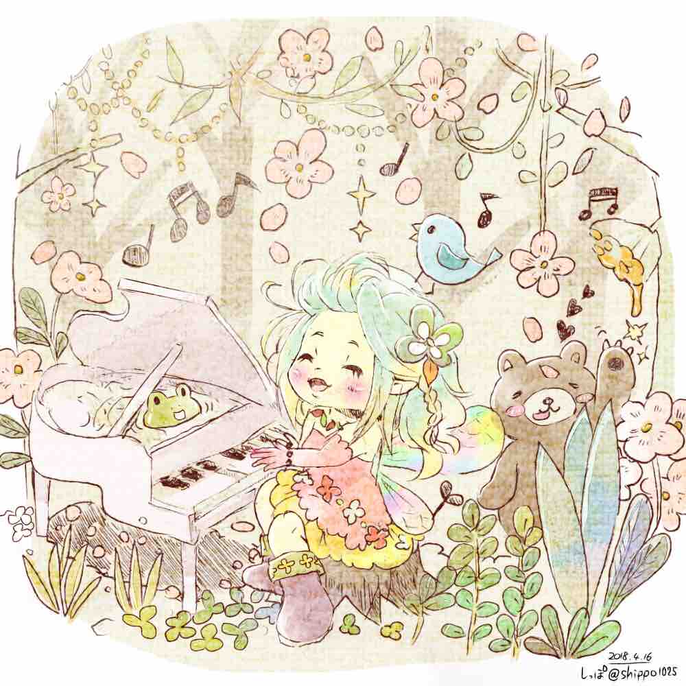 入院中に描いたイラストたち なのはる記 入院中に描いたイラストたち なのはる記