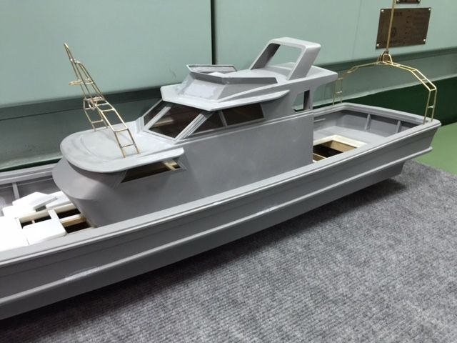 レーダーアーチの製作 (´・_・`) : Shipyard Dwarf ラジコン模型船 レーダーアーチの製作 (´・_・`) : Shipyard Dwarf ラジコン模型船