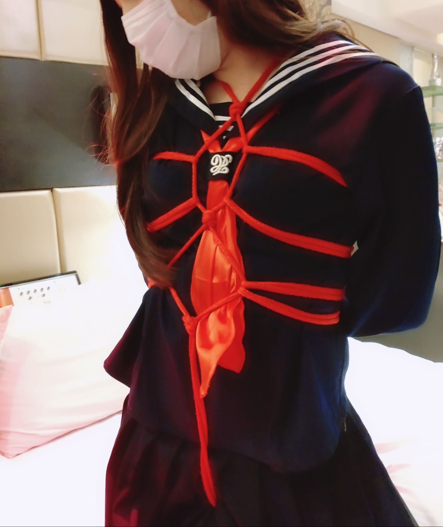 緊縛冬セーラ 女装】セーラー服と緊縛と…七変化！ : しらいしblog (Ｍ性感/風俗エステ「やさしい開発専門店アスタリスク」)