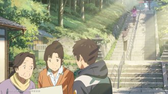 神社の階段
