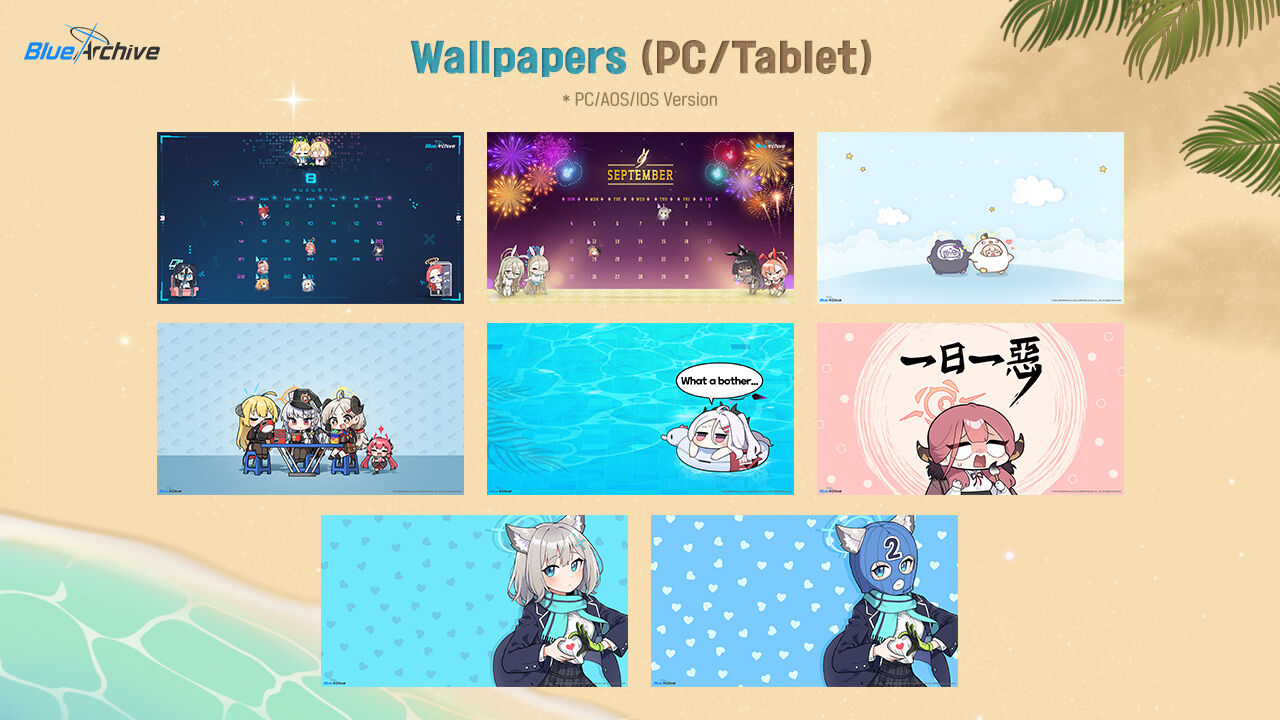 ブルアカ グロ版の壁紙とアイコンめっちゃいいじゃん 可愛い ブルアカまとめ ジュンコ推し