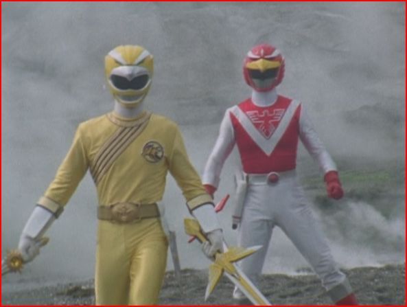 スーパー戦隊魂 白鳥が羽を休め 百合の花が咲き誇る縁側 スーパー戦隊魂 白鳥が羽を休め 百合の花が咲き誇る縁側