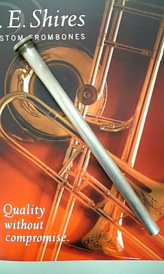 トロンボーン マウスパイプ　shires 3番 S.E.Shires New Classic 太管 | トロンボーン / Trombone,マウス