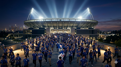 W杯2026日本代表ファンがスタジアムへ集結
