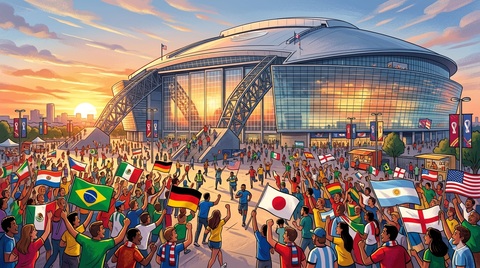 AT&Tスタジアム W杯2026 ダラス 日本代表