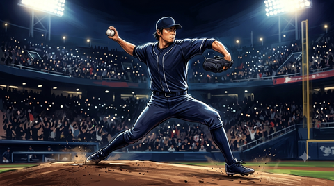 山本由伸 レッドソックス戦投球イメージ