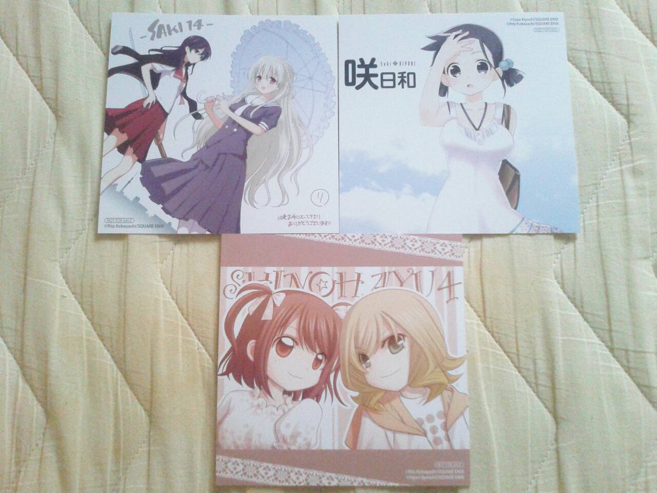 咲 Saki 14巻買ってきました Saki Notebook 咲 Saki 14巻買ってきました Saki Notebook