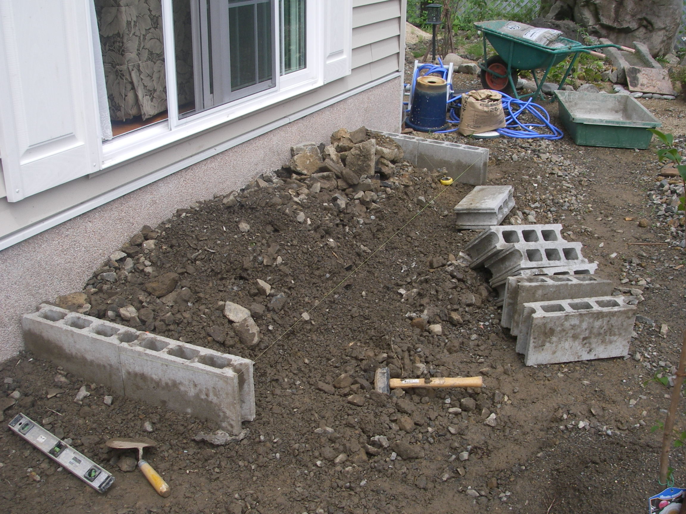 テラスを作る 一日目 田舎暮らし 煙樹ヶ浜 えんじゅがはま だより