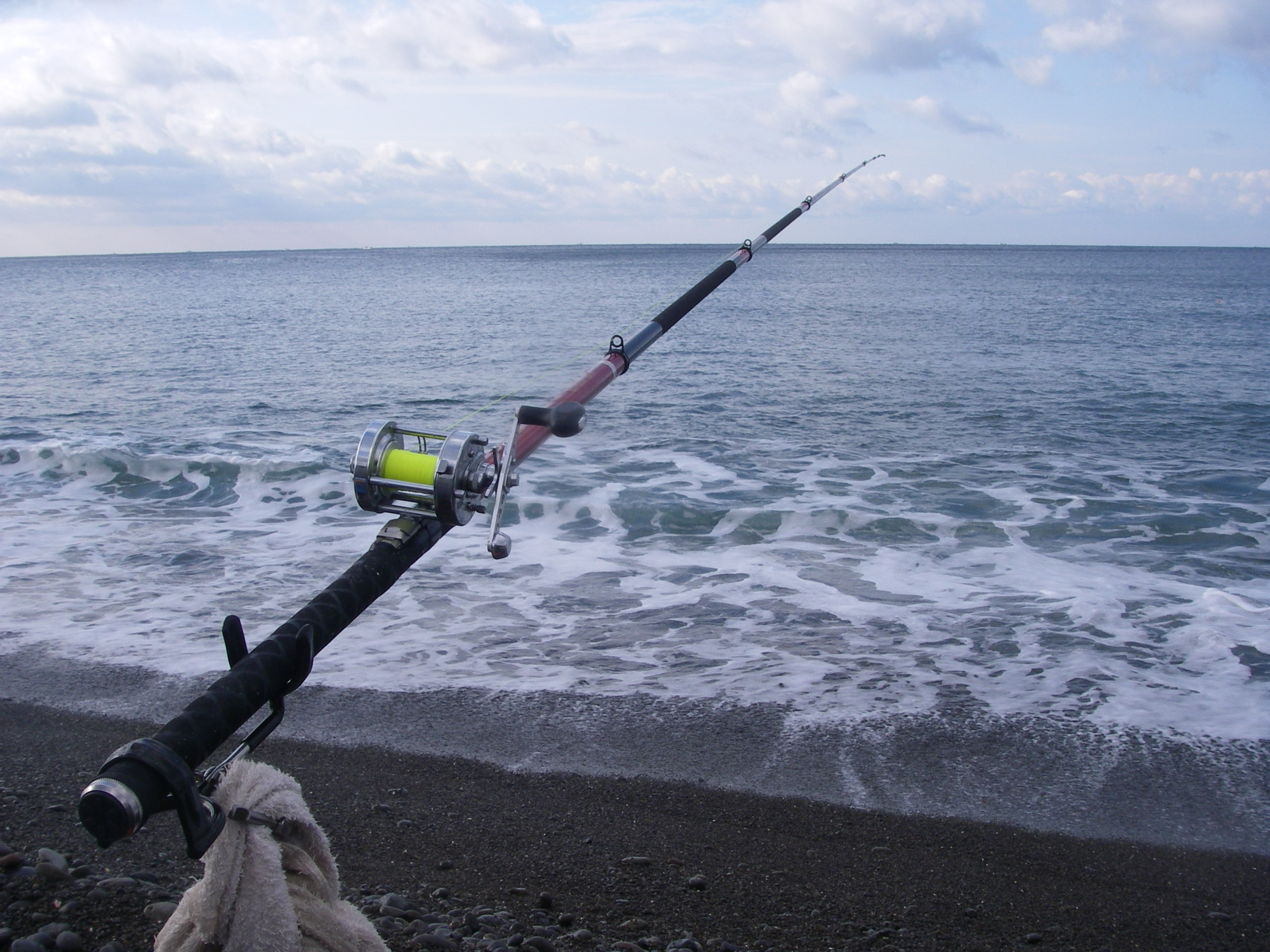 ベイトリールのカゴ釣り実践に入る 田舎暮らし 煙樹ヶ浜 えんじゅがはま だより