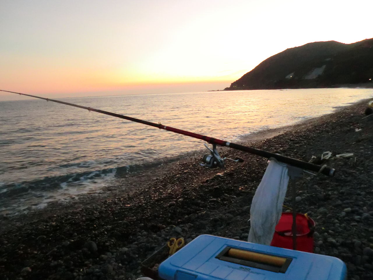 満月の下で夜釣り 田舎暮らし 煙樹ヶ浜 えんじゅがはま だより