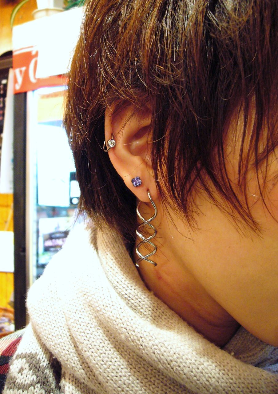 リトルセブンピアス　ショーティース　ナーダ　左右ペア　10GA リトルセブンピアス ショーティース ナーダ 左右ペア 10GA