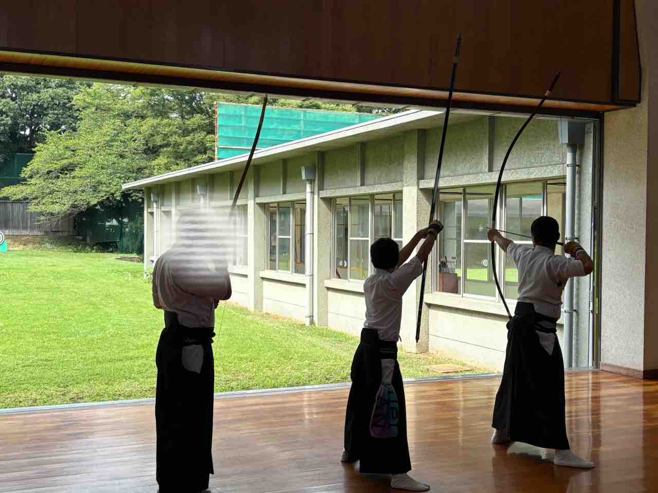 お盆🌻は遠的に限る🎯 : 白井市体育協会弓道部「白井弓友会」 ＜シッカリ指導、楽しむ弓道＞
