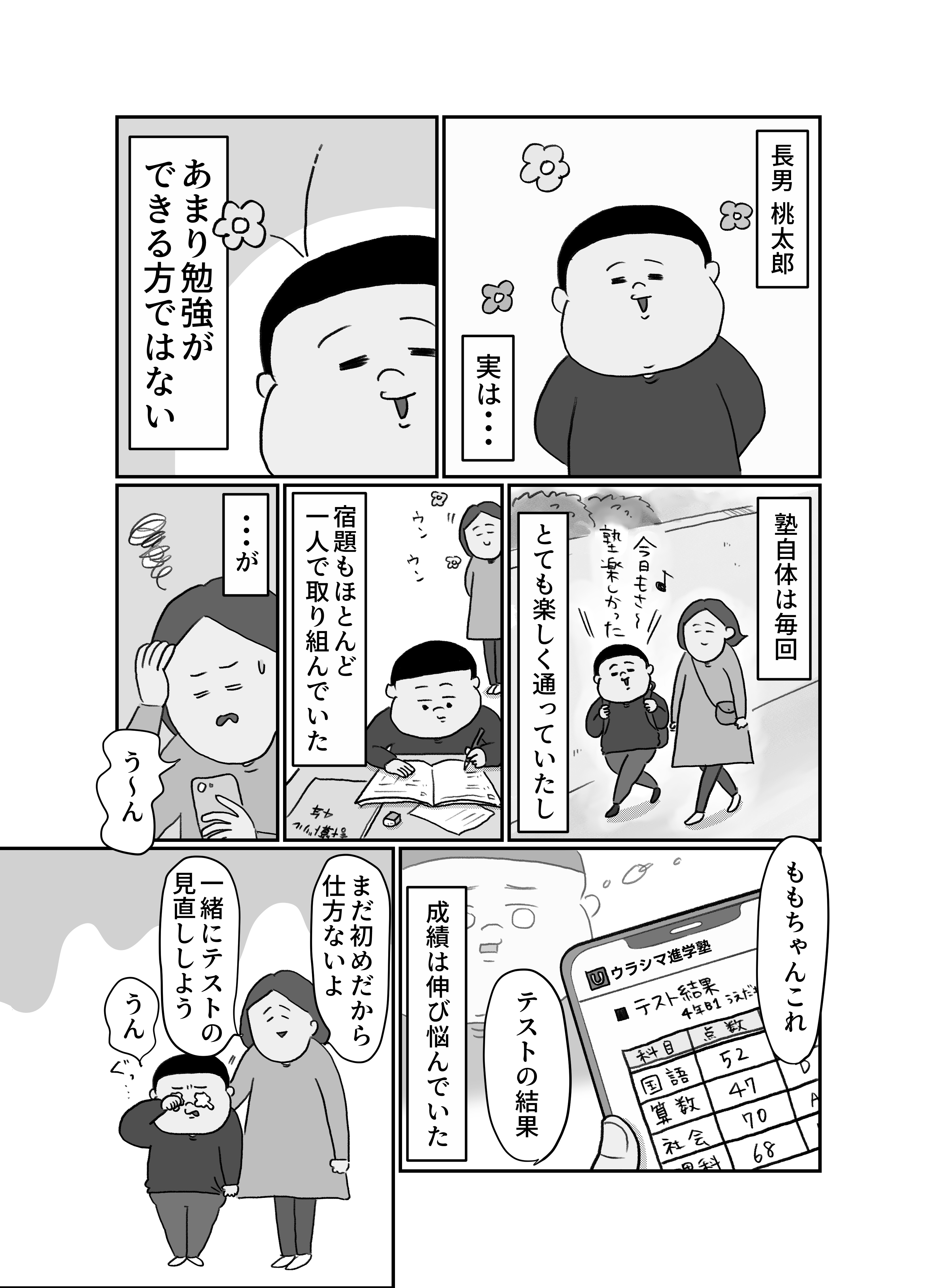 コタロウ様ご依頼ページ 試し読み】中学受験に挑戦したら、想像以上に壮絶でした⑥（4年生編