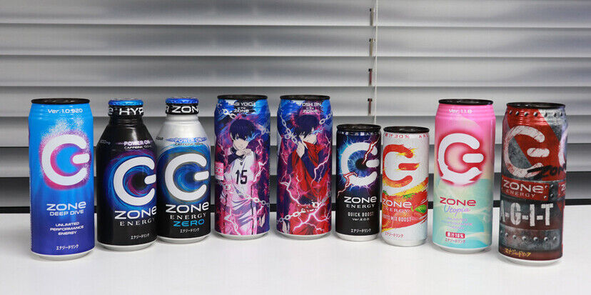 「ZONe」の新作エナジードリンク、その驚きの中身は何色!? 飲み比べレポート！ : しろくまアニメ漂流記