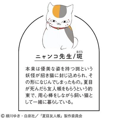 「ニャンコ先生といつも一緒 お散歩チャームウォッチ」