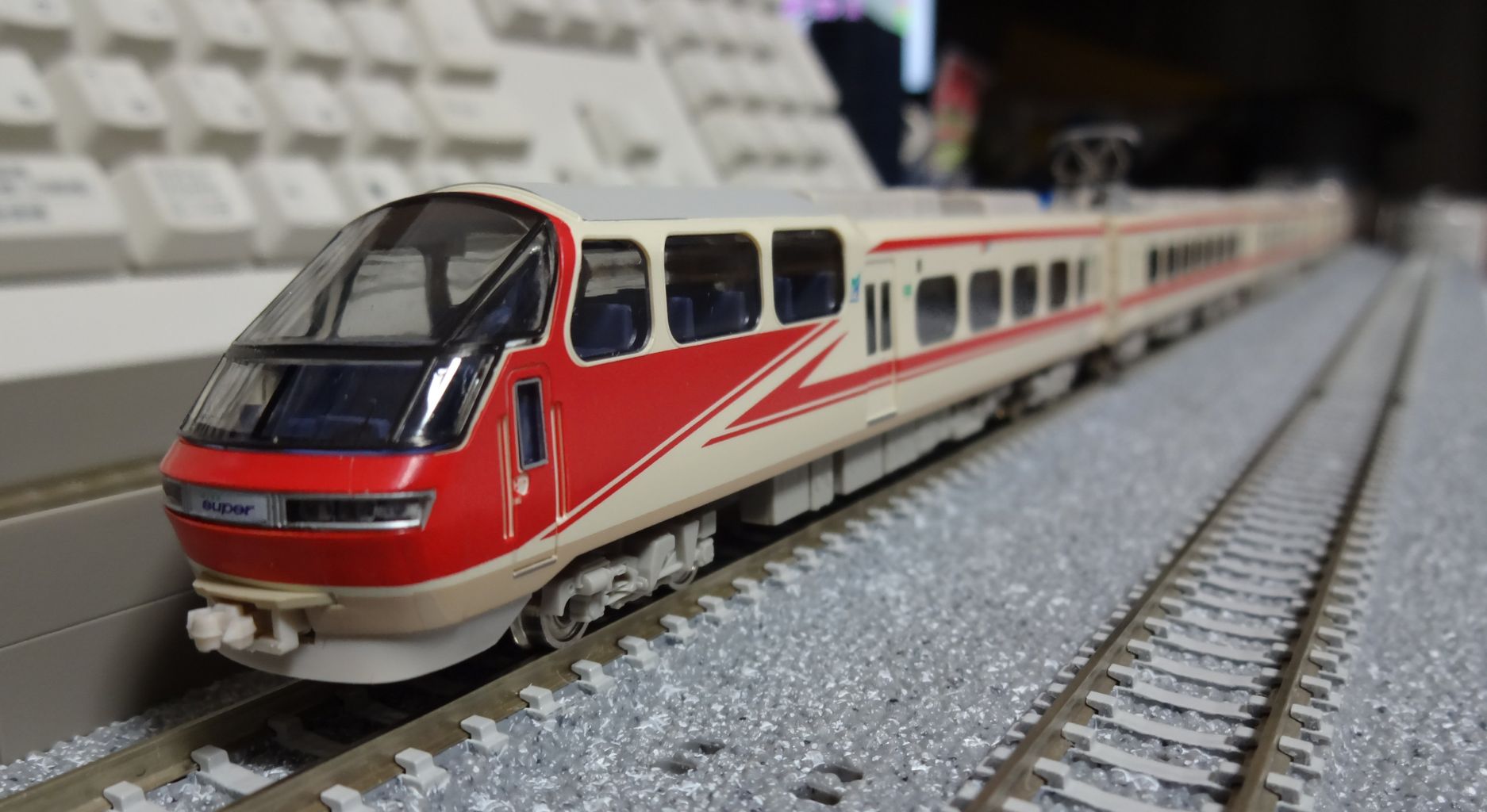 Nゲージ 中古 GREENMAX 4135 名鉄1000・1200系 一部特別車A編成 パノラマ