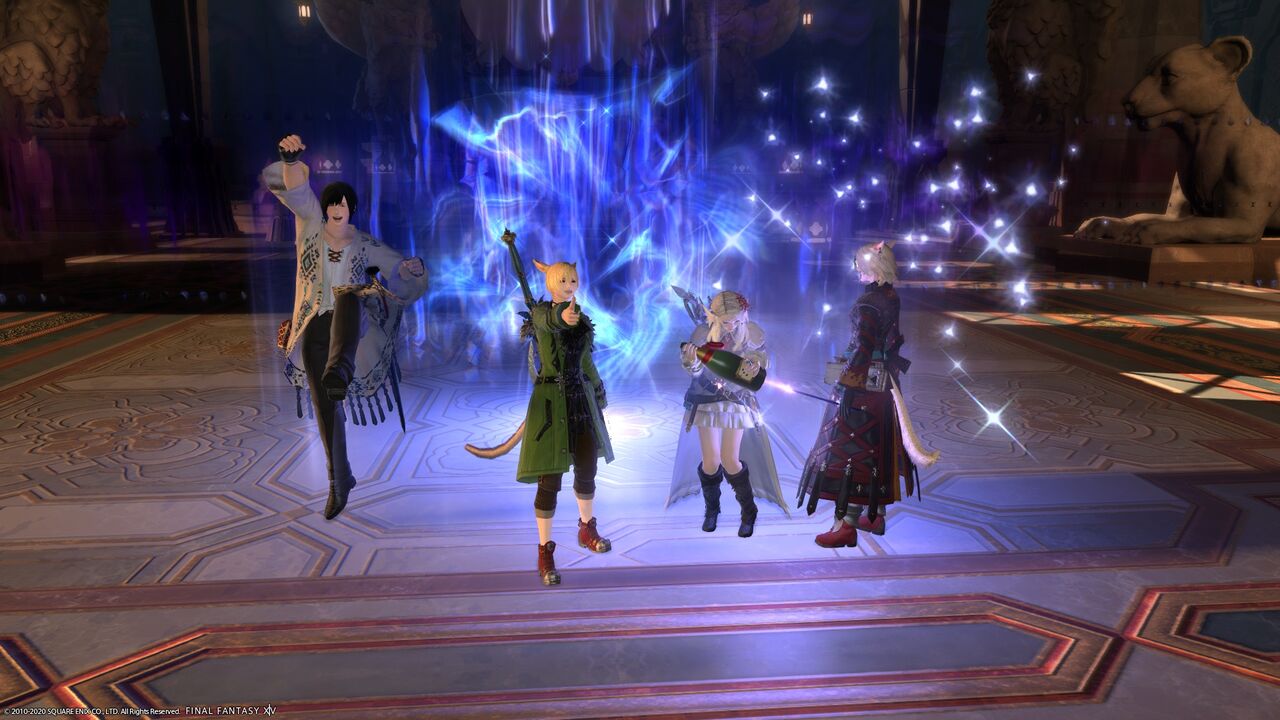 新しいfcメンさんと ニアさんのアラミゴ そしてスサノオ犬 紅白饅頭 Ff14ss日記
