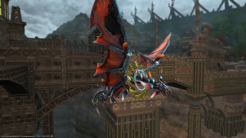 ツインタニアのマウントを手に入れた 紅白饅頭 Ff14ss日記