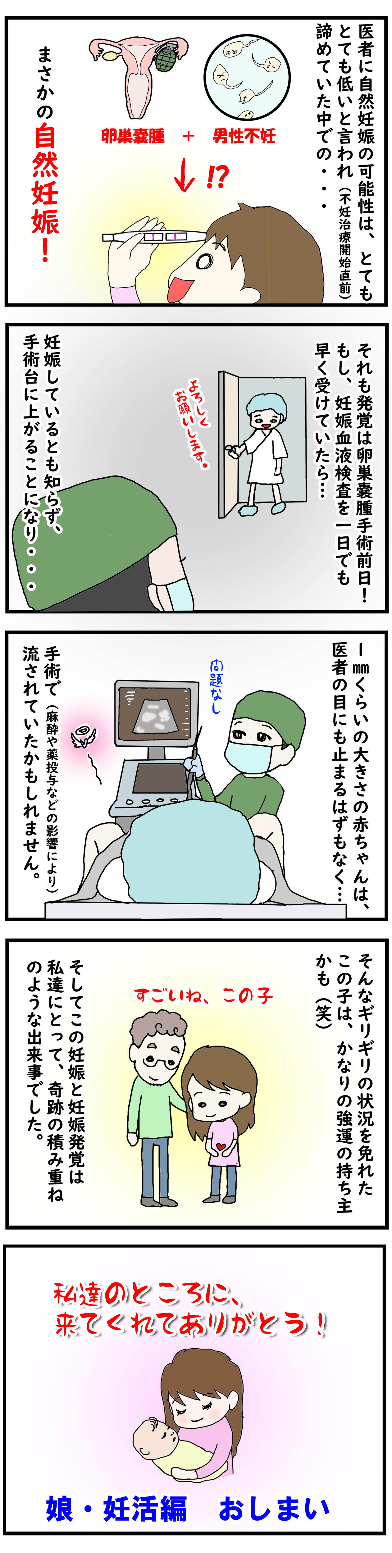 128 娘誕生記30 娘 妊活最終話 奇跡とは 国際理系カップルpとマイ子の海外放浪記 備忘録