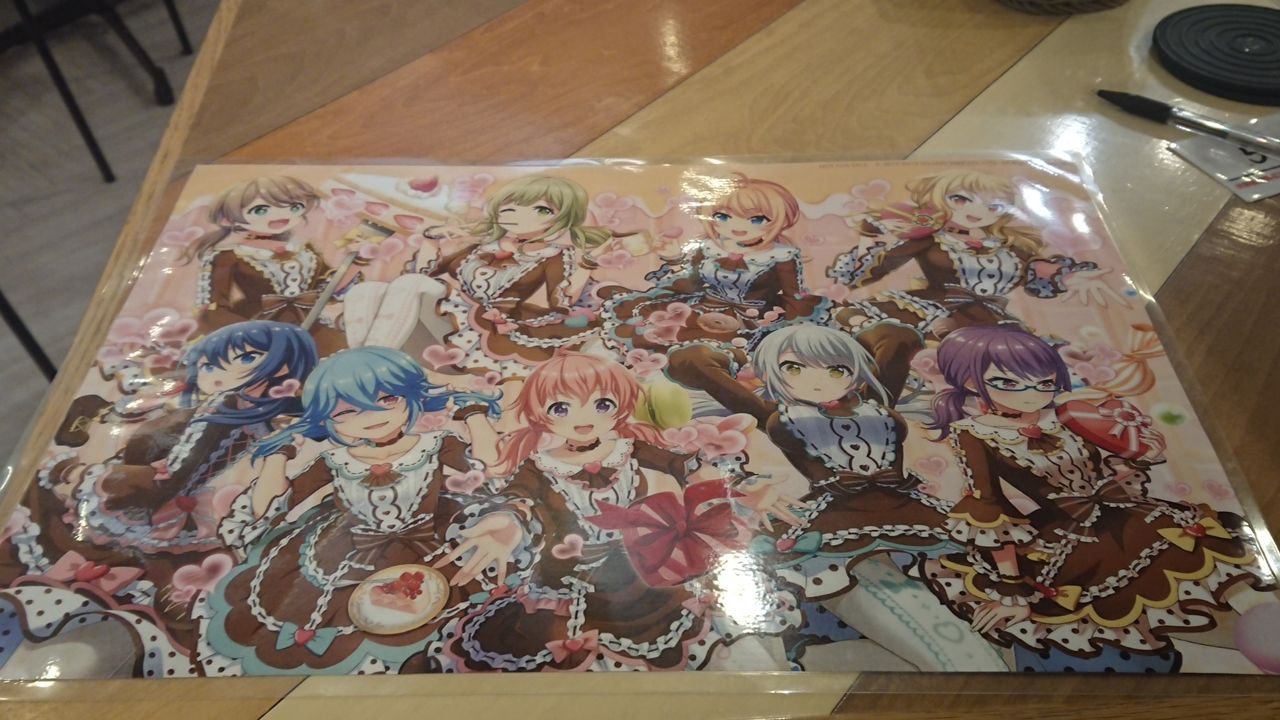 プロジェクト東京ドールズのコラボカフェいってきた話 画像多いのでwi Fi推奨です 意味の無い宝物