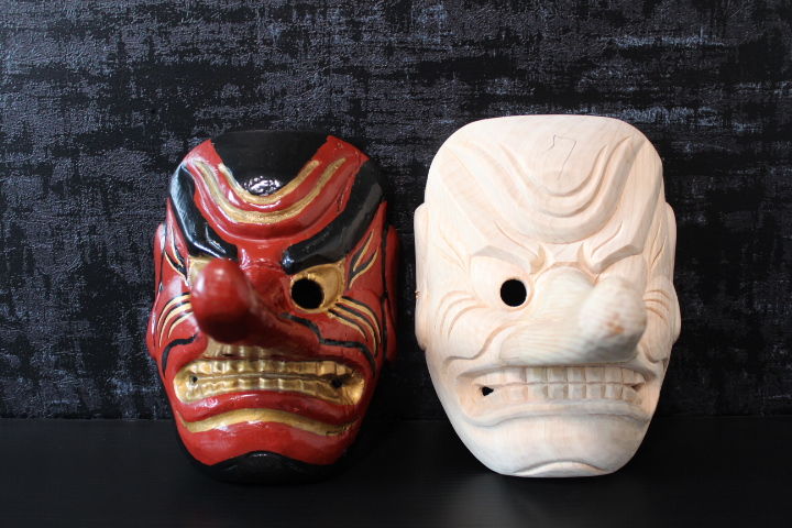 獅子頭 獅子舞 天狗面 新規制作と修理・塗り直し 販売例！！ : 伝統