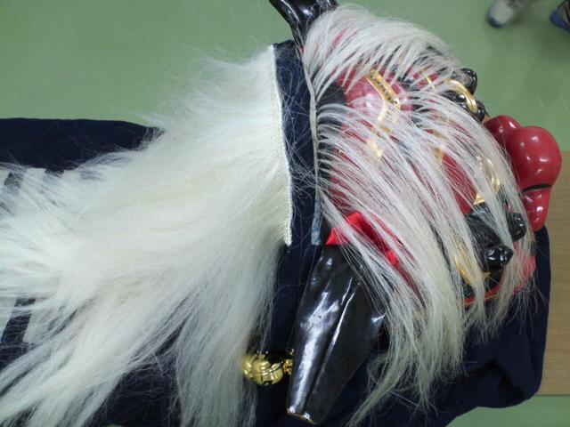 ♪神社の倉庫に眠っていた獅子の復活 カスタム専用しゃぐま毛 販売例