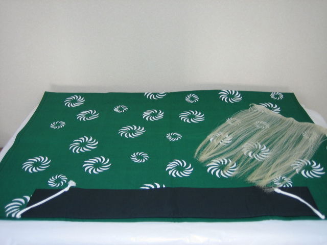 獅子頭 獅子舞 反物 幕 ヤフオク限定販売！！ : 伝統品質◇昭和