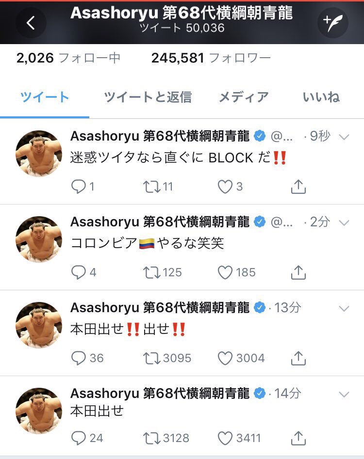 有名人 炎上だけは絶対にしないようにしなきゃ 朝青龍 アホ死ね 電脳さんぽ 暇つぶしch