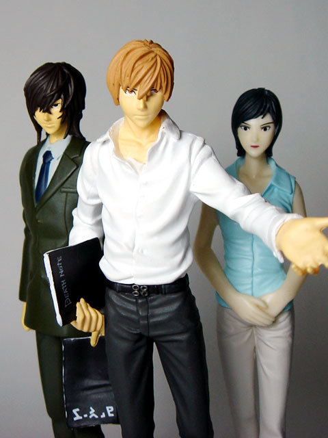 DVDデスノート初回特典フィギュア」コンプリート集合写真 : 食玩トピックス