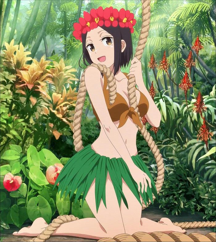 アニメ - 【ダンベル何キロ持てる?】 第7話『遭難したらどうする?』キャプ感想