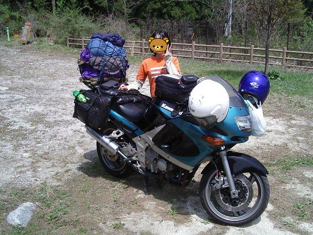 05gwﾀﾝﾃﾞﾑｷｬﾝﾌﾟﾂｰ記録 3 カウル付きバイク友の会