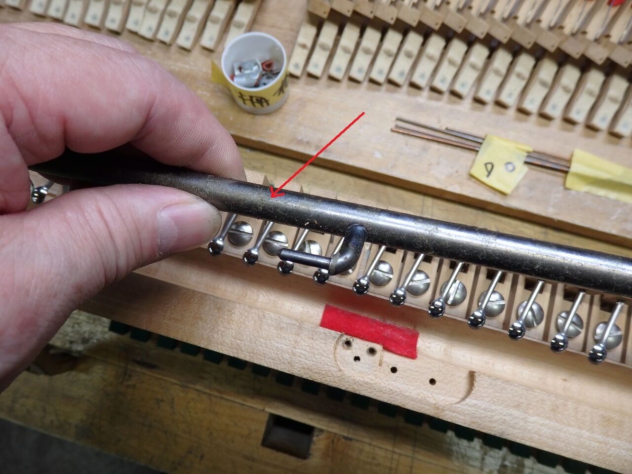 ベヒシュタイン・アップライト」修理作業まとめ : したんだピアノ blog