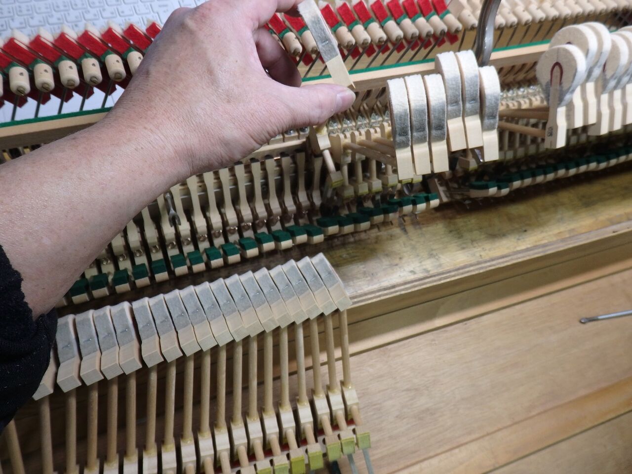 イタリア製の素敵なピアノ」作業まとめ : したんだピアノ blog