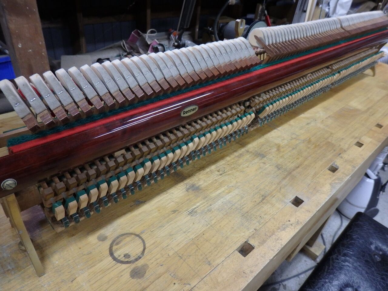 ベヒシュタイン・アップライト」修理作業まとめ : したんだピアノ blog