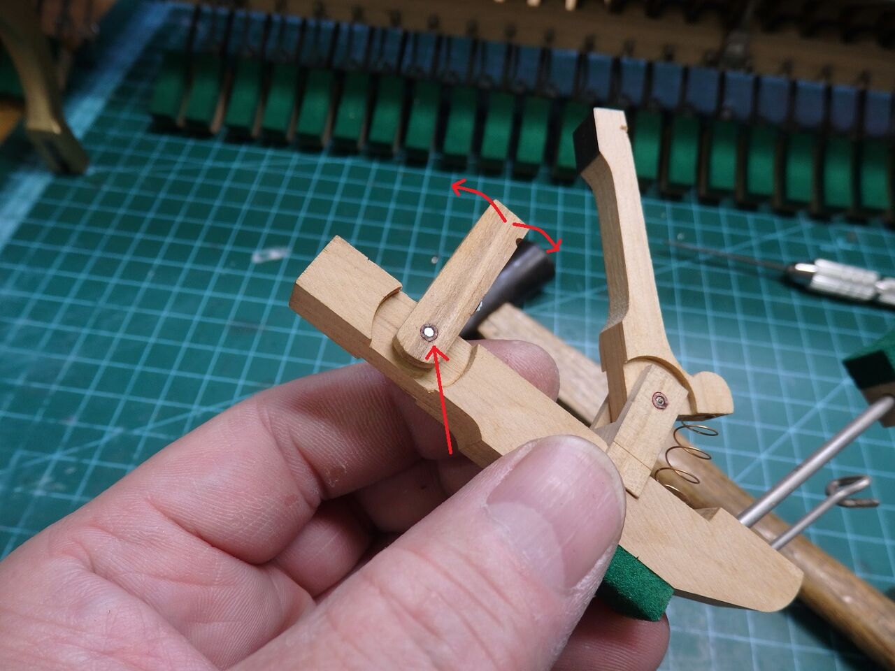 ベヒシュタイン・アップライト」修理作業まとめ : したんだピアノ blog