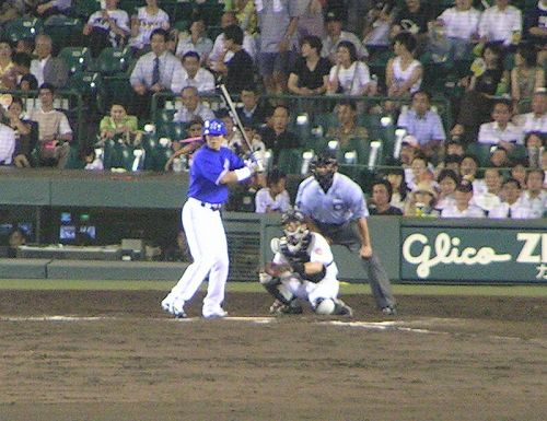 四万人の目撃者だよ甲子園（阪神−横浜戦）