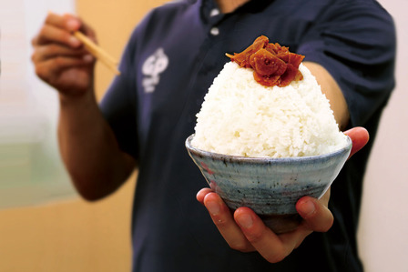 ガリめし_山盛りごはん