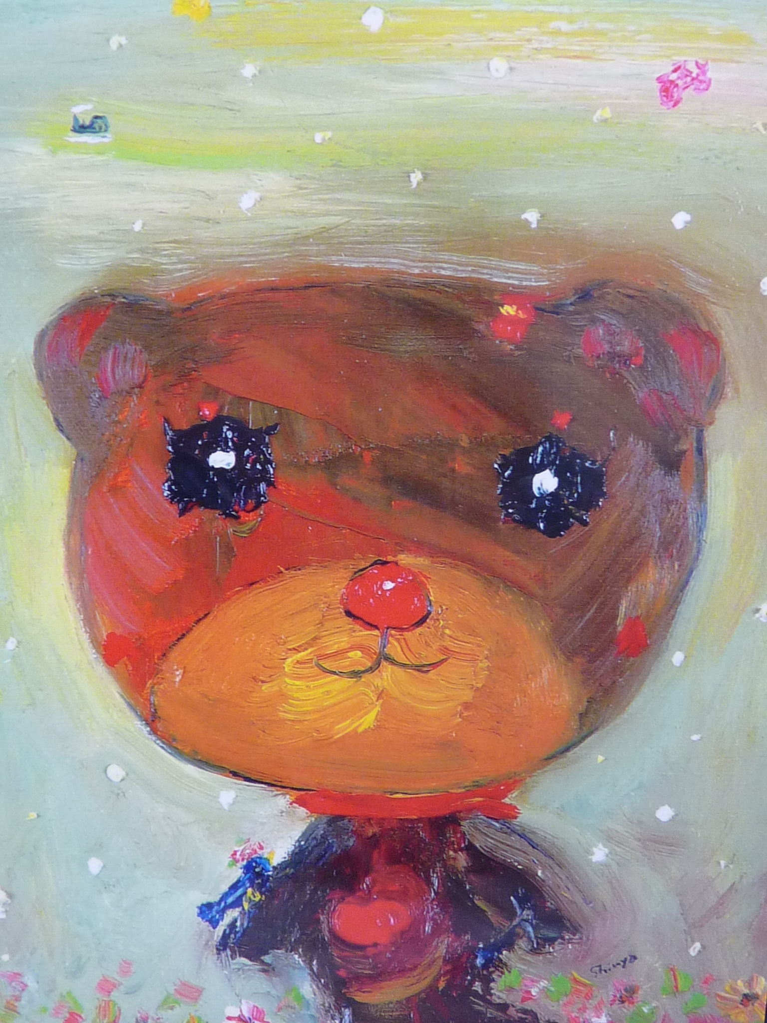 清水新也先生の「希望」という絵画です。 清水新也先生の「希望」という絵画です。 美術品・アンティーク