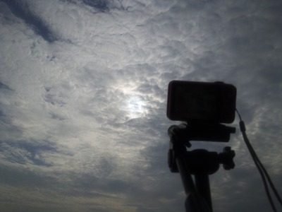 日食撮影情景 2012-05-21 7-37-27