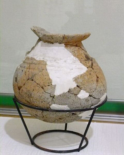 石棒(麻羅地蔵)が出土 縄文時代後期・晩期の拠点的集落 ネット初公開