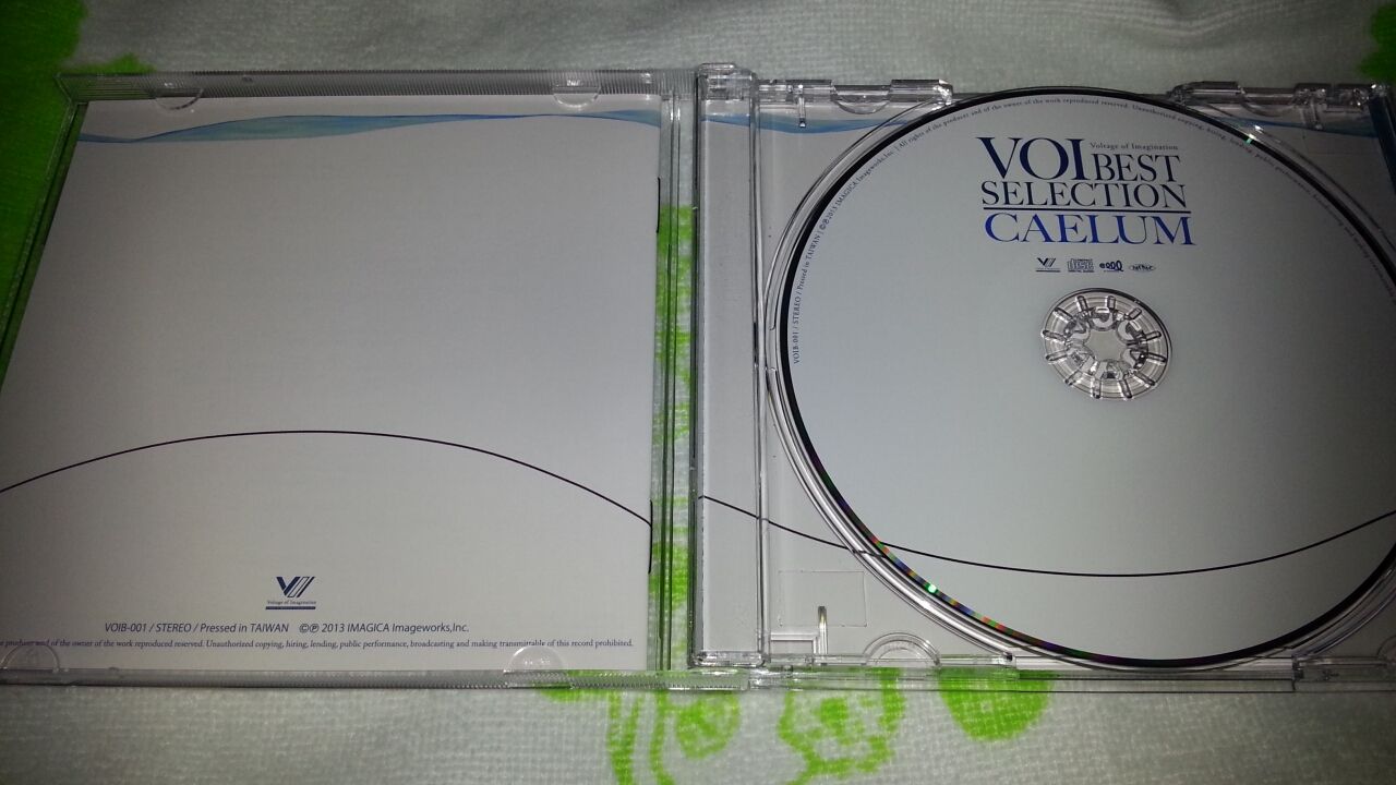 Voi Best Selection Caelum 買った ラジオのノイズ 知らない言葉