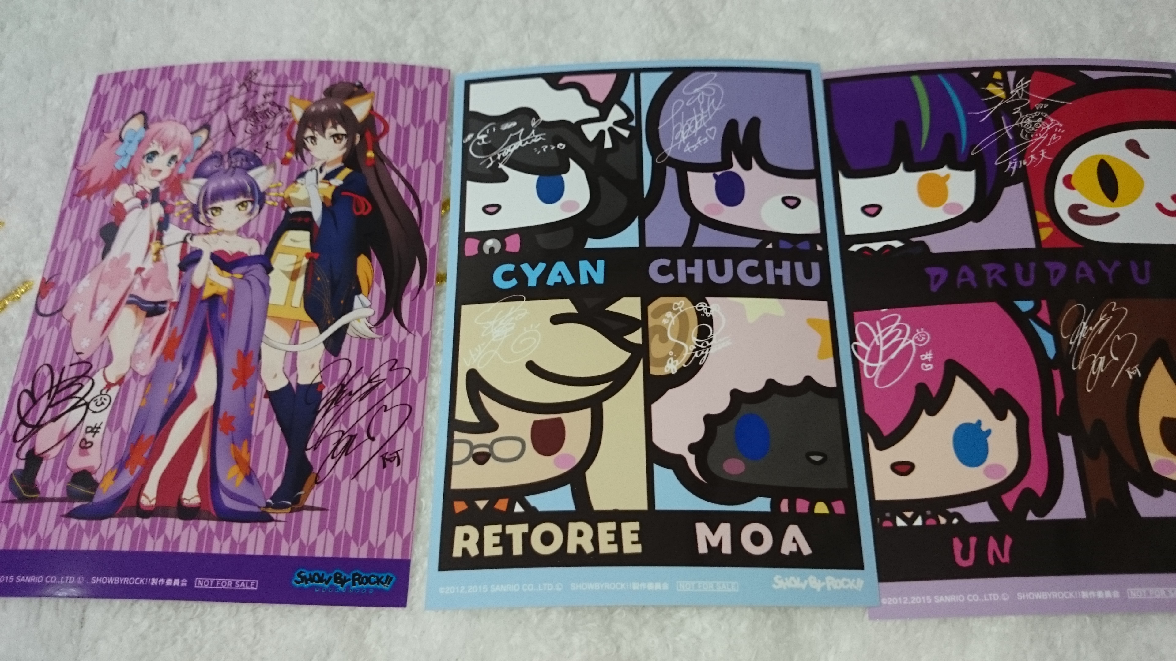 Show By Rock ガールズバンドふぇすてぃばる グッズレビュー ラジオのノイズ 知らない言葉