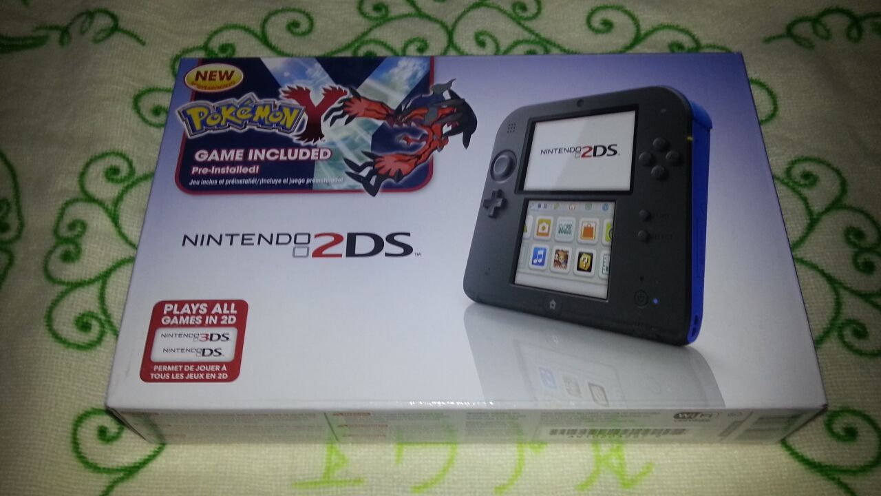 Nintendo 2ds Blue Pokemon Y 買いました ラジオのノイズ 知ら